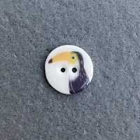 Toucan Small Circular Button